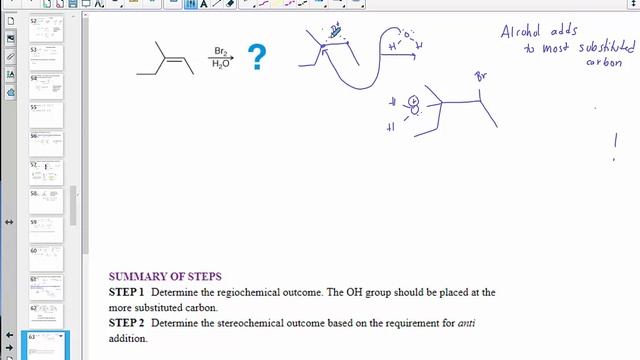 Chapter 8 Addition Reactions of Alkenes Lesson 3 смотреть онлайн