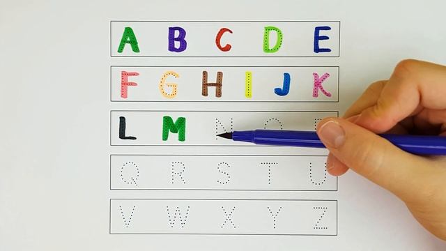 English Alphabet in Colors with Funny Illustrations смотреть онлайн