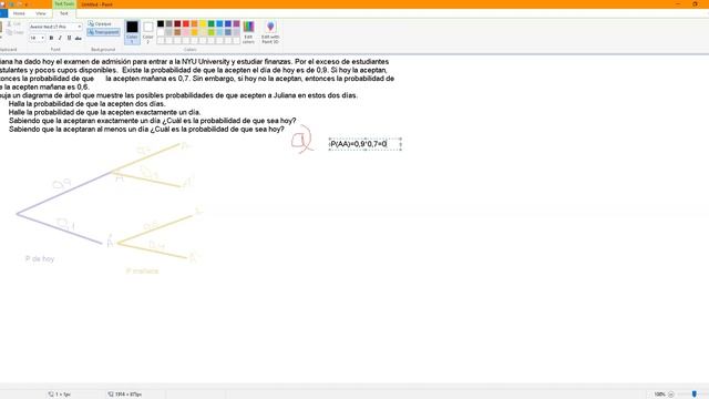 Ejercicio de Probabilidad diagrama de árbol sin reposición смотреть онлайн