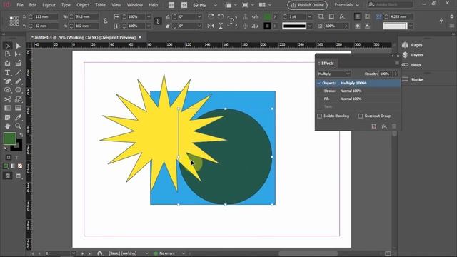 Transparency in Indesign CC смотреть онлайн