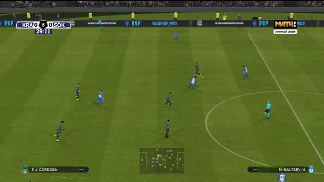 PES2017 RSP v 16.0 Мастер Лига Сокол Саратов смотреть онлайн