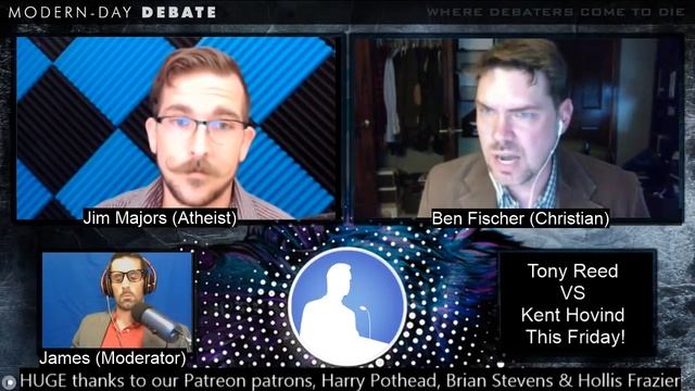 Does God Exist? || Jim Majors Vs Ben Fischer смотреть онлайн
