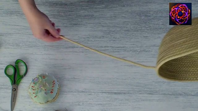 ☑ СВЯЗАЛА за 15 минут НА ШВЕЙНОЙ машинке корзинку Cord basket on a sewing machine смотреть онлайн