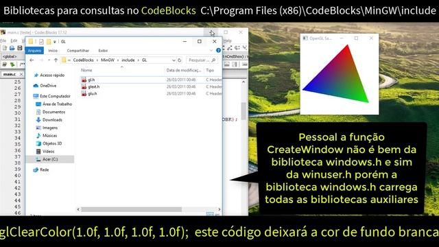 Linguagem C - glClearColor смотреть онлайн