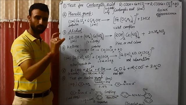 Test for organic functional groups test | ketonic | aldehyde | amino group | class 12 смотреть онлайн