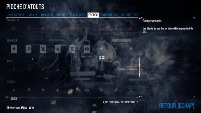 Ma classe discrétion "L'Ombre". Payday 2 - Skill tree смотреть онлайн
