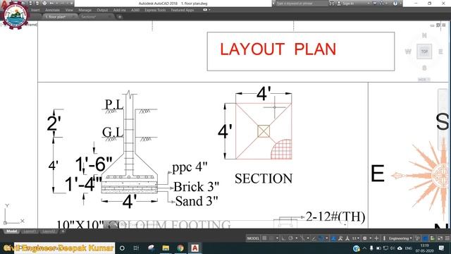 1236 square feet House Plan | 22 X 56 Ghar ka Naksha | 27 X 72 Plot area | For Rent Purpose 1BHK X смотреть онлайн