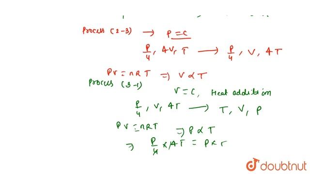 An ideal gas intially has pressure `P` volume `V` and temperature `T`. Its is isothermally expanded смотреть онлайн