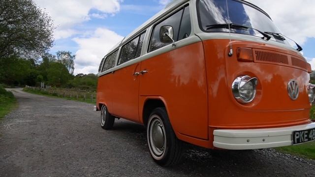 An ELECTRIC VW CAMPERVAN with TESLA batteries in it - converted for a POP STAR for music festivals! смотреть онлайн