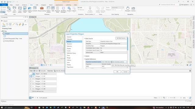 How to calculate area of a polygon in ArcGIS Pro смотреть онлайн