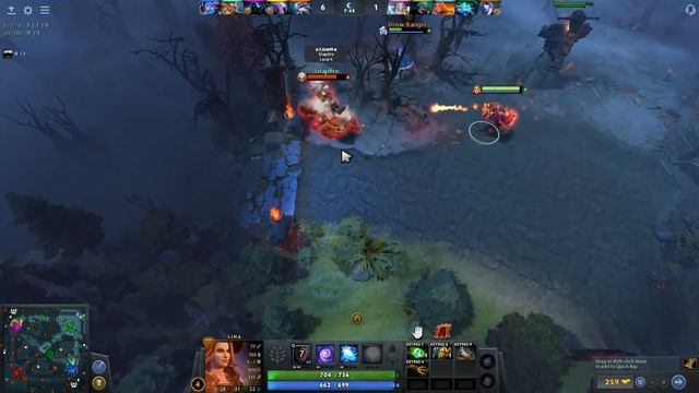 Dota 2 Ability Draft - Battle Hunger + Time Lock + Overload + Mortimmer Kisses #killwithlowhealth смотреть онлайн