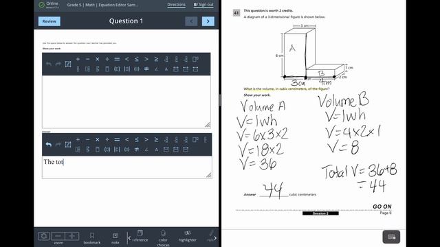 2023 5th Grade NY Test Breakdown: How do we show work on a computer based test? смотреть онлайн