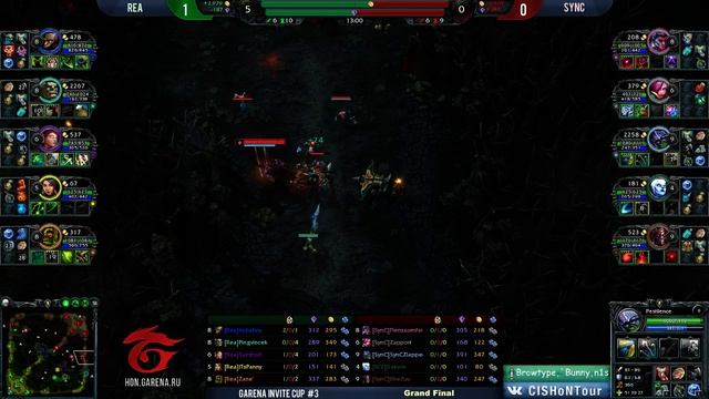 Rea vs Sync | Garena Invite Cup #3 смотреть онлайн