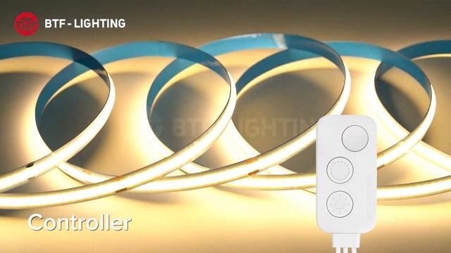 BTF-LIGHTING: FCOB White Color LED Strip Light Details смотреть онлайн