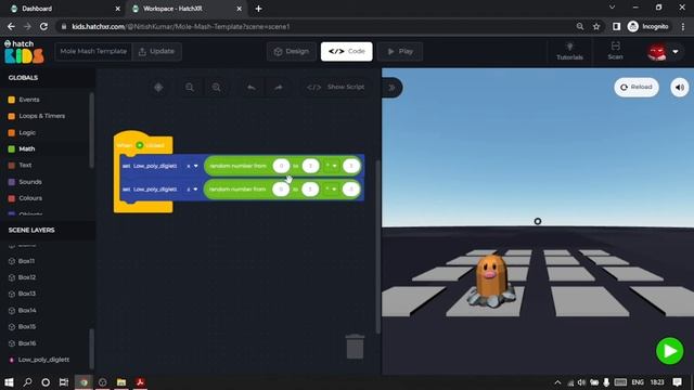 Code a 3D/AR Mole Mash смотреть онлайн