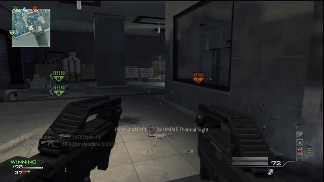 MW3 Specialist Beasting with the FAD смотреть онлайн