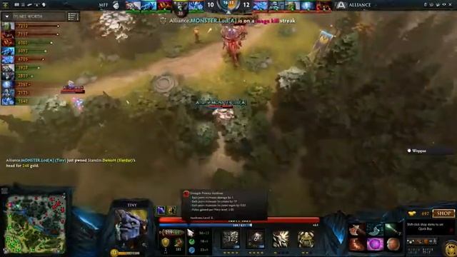 Alliance vs MFF DreamLeague Season 4 Dota 2 20.10.2015 смотреть онлайн