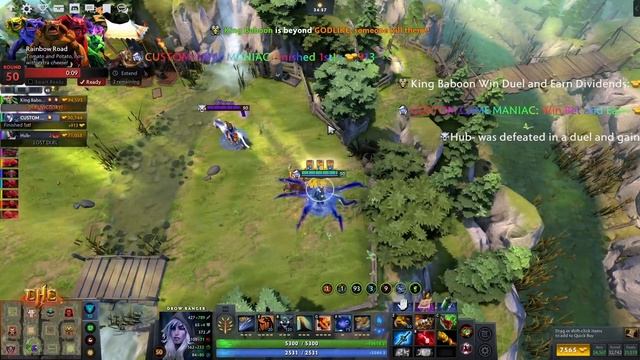 BERSERKER DROW BRINGS THE HEAT | CUSTOM HERO CLASH DOTA 2 смотреть онлайн