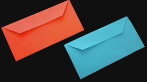 Как сделать конверт из бумаги своими руками (Оригами)
