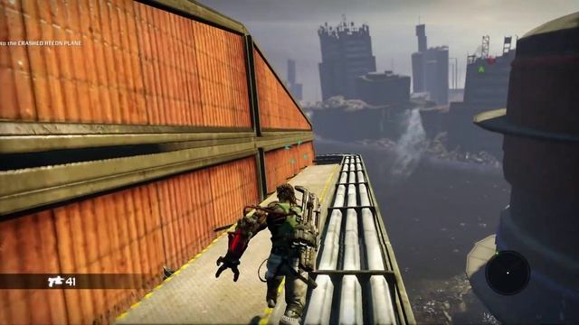 Bionic Commando Gameplay Walkthrough (PC) Part 2:Shield Biomech/Damn Snipers,They Killing My Ass!