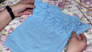 Кофточка для девочки.Часть-2.