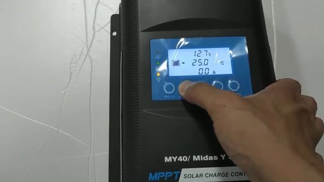 MPPT Solar Charge Controller Set LiFePO4 Battery TYPE смотреть онлайн