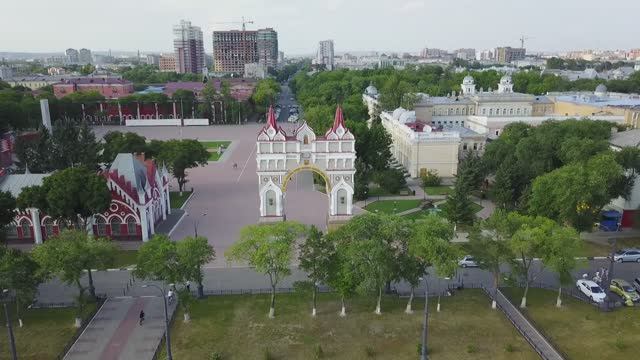 Благовещенск вид с птичьего полёта смотреть онлайн