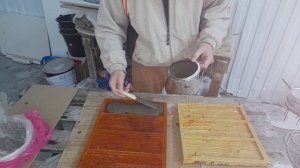 Как сделать форму для гипсовой плитки из поливинилхлорида
