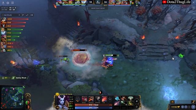 XG.Paparazi - Queen of Pain | Midlane Gameplay Dota 2 Patch 7.32d смотреть онлайн