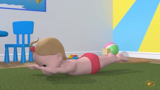 Зарядка для детей Учимся с Масиком и Малышкой упражнения и подвижные игры для малышей от 2 лет смотреть онлайн