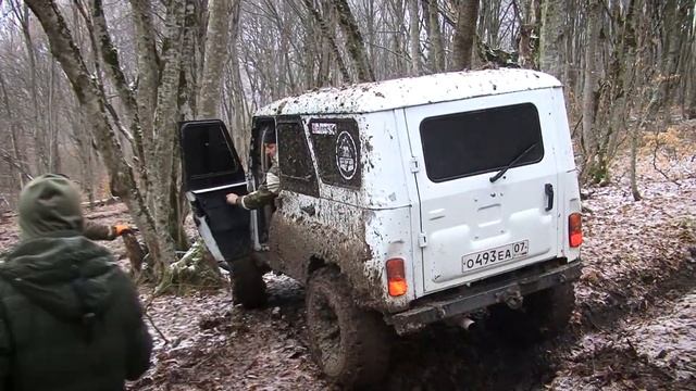 Нивы и УАЗики в большой колее смотреть онлайн