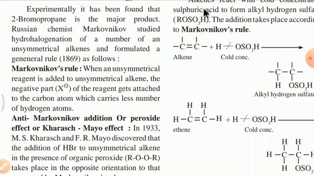 11th Science-Chemistry-Physical & Chemical Properties of Alkenes смотреть онлайн
