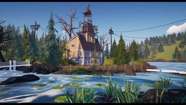 Hello Neighbor 2 Teasers: Mr. Otto's house and Skipper eating. смотреть онлайн
