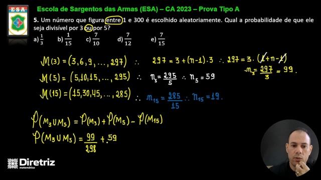GABARITO ESA 2024 | Resolução da prova de Matemática смотреть онлайн