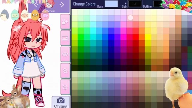 |РЕДИЗАЙН МОЕЙ ОС В ПАСХАЛЬНОГО КРОЛИКА|ГАЧА НОКС|ЛИС-СА| смотреть онлайн
