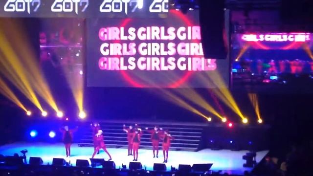 [151114] Got7 First Fanmeeting PH Girls Girls Girls Stage смотреть онлайн