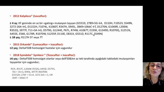 Kistik Fibroziste Temel ve Modülatör Tedaviler смотреть онлайн