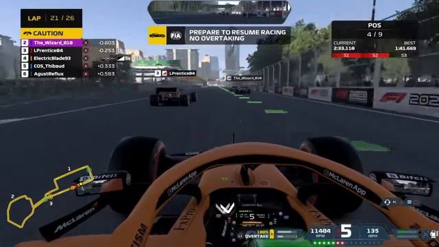 F1® 2021 COS incident смотреть онлайн
