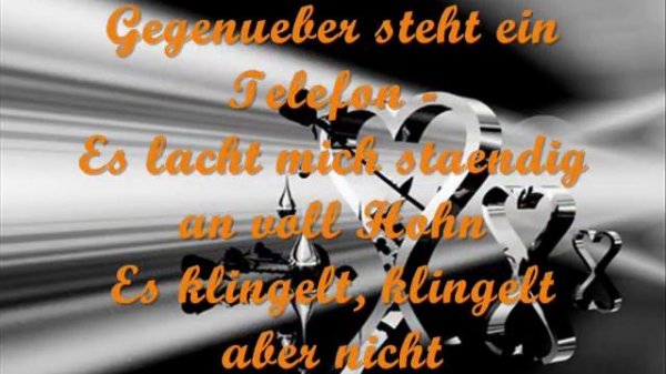 Matthias Reim - Verdammt, ich lieb' dich (lyrics)