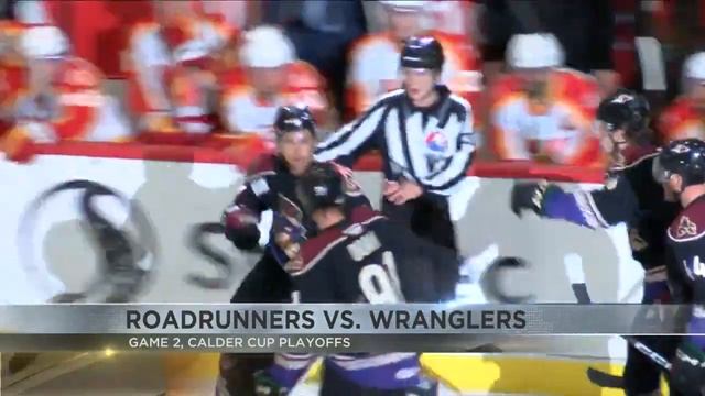 Tucson Roadrunners eliminated from Calder Cup Playoffs after 4-3 loss to Calgary смотреть онлайн