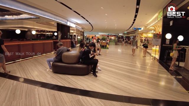 Jewel Changi Airport Singapore Shopping Mall and Restaurants Lively Walk Tour 4k - Best Walk Tour 4 смотреть онлайн