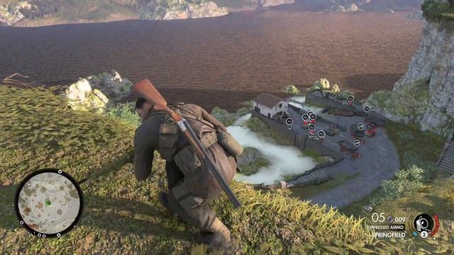 Sniper Elite 4 PC Gameplay Part 1 - I Love Killing Nazis смотреть онлайн