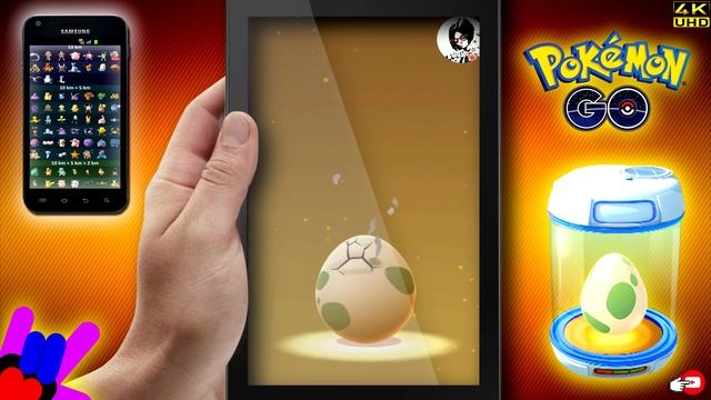 Pokemon Go EGG Hatching SURPRISE EGG 2k 5k 10k Rare Hatch MAGMAR 2 km 5 km 10 km EGG @Fabu Rocks смотреть онлайн