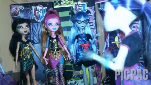ВЛОГ Спектры #picpac #stopmotion #monsterhigh смотреть онлайн