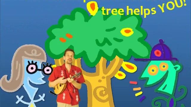 Fruit Bat Ecology Song for children: interdependence of bats, trees & US! (Official Video) смотреть онлайн