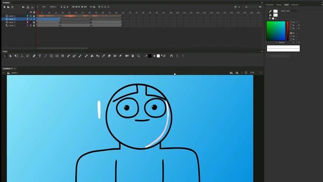 How to Animate In Adobe Animate! (Beginners Tutorial) смотреть онлайн