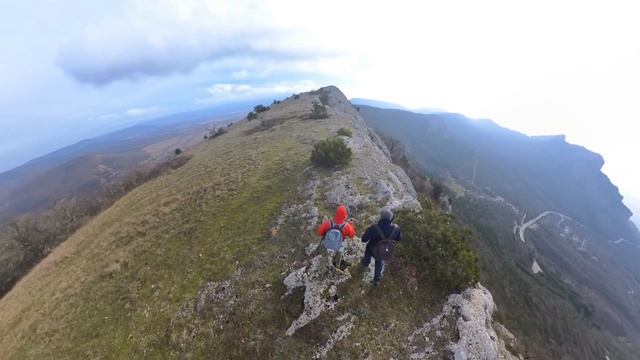 Поход по Хребту Каланых-Кая (Крыло дракона) 11 февраля 2024 года смотреть онлайн