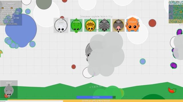ЭВОЛЮЦИЯ СНЕЖНЫХ МОНСТРОВ В МОПИО! | Mope.io смотреть онлайн