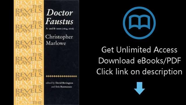 Download Doctor Faustus: A- And B- Texts PDF смотреть онлайн