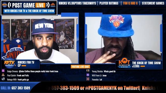 KNICKS PODCAST | Post Game Live Knicks vs Raptors🏀| Call In 📞 657-383-1509 смотреть онлайн